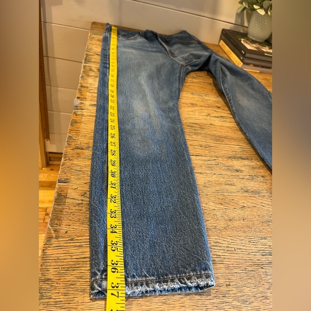 LEVI’S – BLUE WEDGIE STRAIGHT JEANS – SIZE 27 - Picture 9 of 10